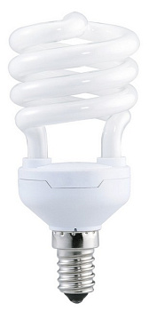 Лампа "ЭКФ" HS-полуспираль 15W 2700K E14 Китай