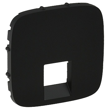 Накладка для розетки RJ45 Антрацит Legrand 755418 ALLURE Венгрия