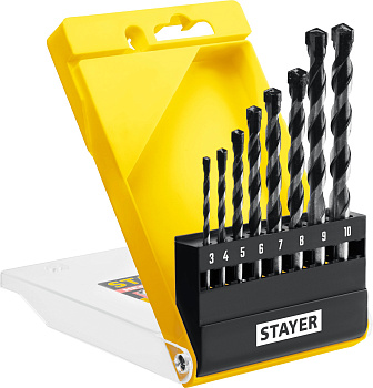 Набор сверл по бетону "STAYER Hercules" 2915-H8_z02