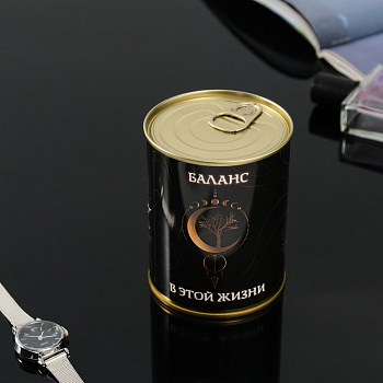 Носки в банке "Баланс в этой жизни" (женские белые) 10691982