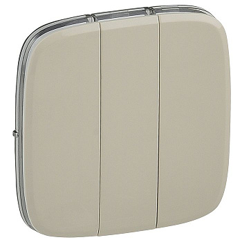 Клавиша для 3кл выкл слоновая кость Legrand 755036 ALLURE Венгрия