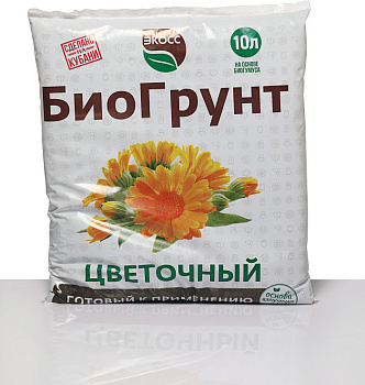 Биогрунт ЦВЕТОЧНЫЙ 10л ЭКОСС