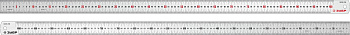 Линейка "ЗУБР Про-100" 1000мм, нержавеющая сталь 34280-100