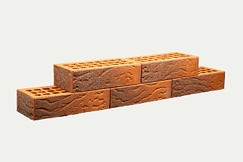 Кирпич КР-л-пу 250*120*65/1НФ/125 галерас "Бавария"(морковный)