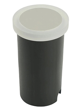 Светильник встраив. светод. 1W 3000K IP87 белый матовый/хром  LN010_РАСПРОДАЖА