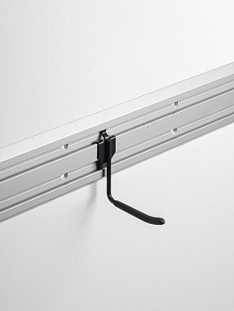 Крюк L-образный (Крюк:Сталь,Черный,Покрытие:PEVA,Черный) REL.01.0201.09.v01.006.0001.301.310