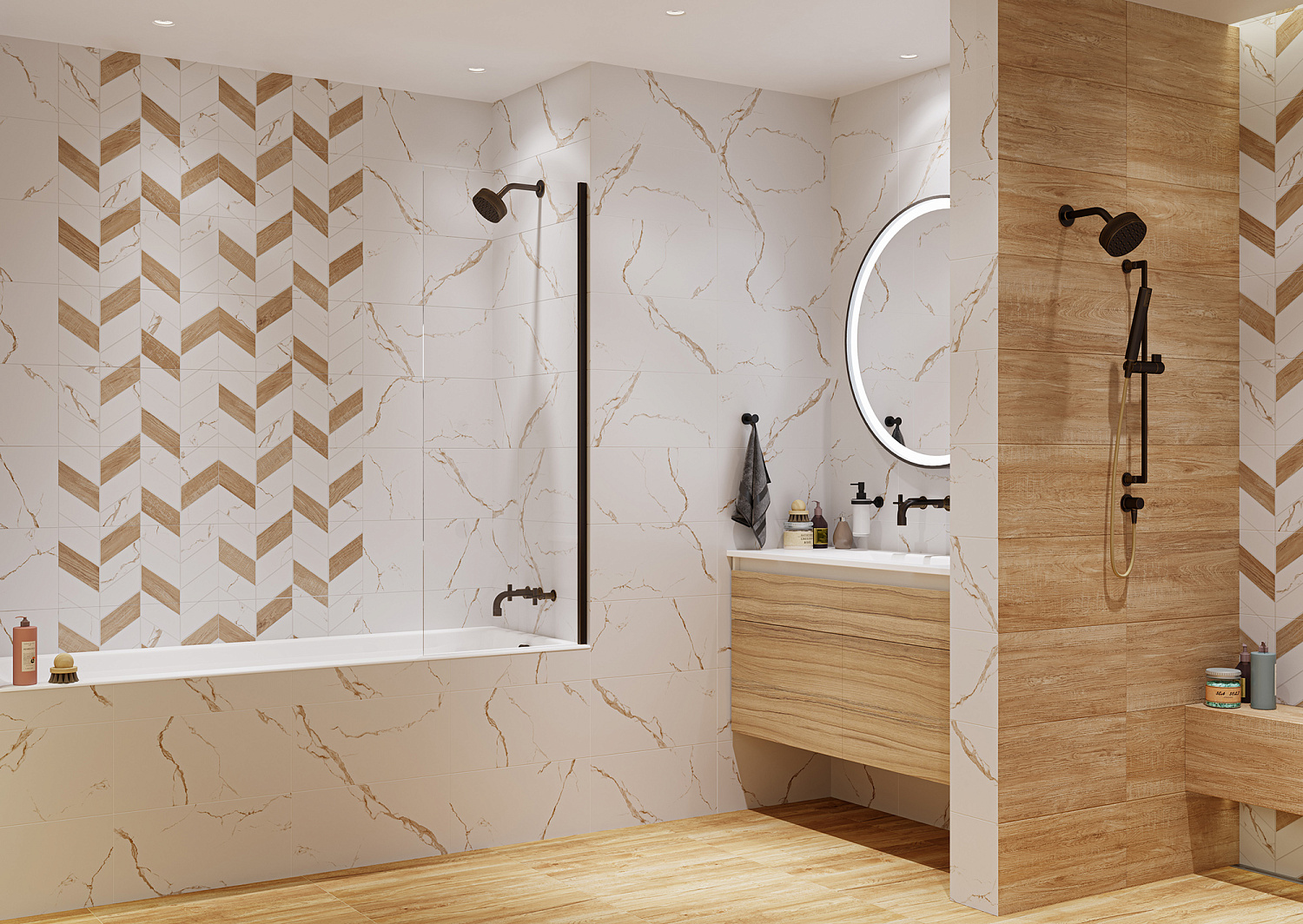Облицовочная плитка GT127VG GlobalTile Мармарис / Marmaris Бел. 50*25 _ 1 \74,25