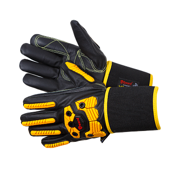 GWARD VibroSkin Перчатки виброзащитные из кожи и спилка (XL) XY278