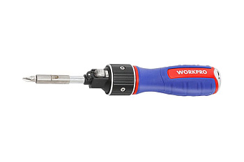 Отвертка с трещоткой "Workpro" 6в1 WP221069