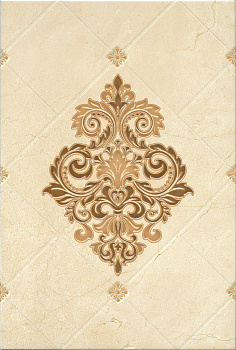 Декор кер.V9MS0145TG  GlobalTile Marseillaise Беж. 40*27 капитоне _ 1 \8
