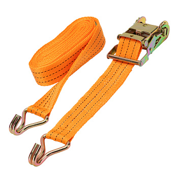 Ремень "Stels" багажный с крюками 0,05х8м, храповый механизм 54386