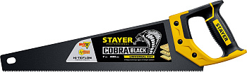 Ножовка универсал "STAYER Cobra BLACK" 400мм тефлоновое покрытие 2-15081-40_z01*