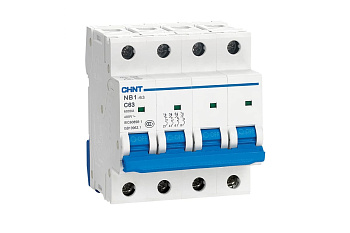 Автоматич. выкл. NB1-63 4P 25A 6кА CHINT 179745