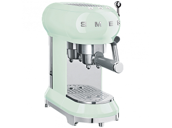 SMEG Кофемашина-экспрессо зеленая - ECF01PGEU