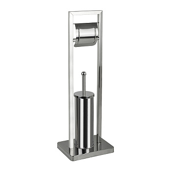 набор для туалет напольный/нержавейка хром 403