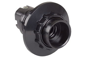 Патрон электрический Е14  карболитовый с прижим-м кольцом Пкб14-04-К11 IEK