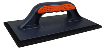 Терка "DECOR" 2К 280х140мм, EVA черная резина 670-003