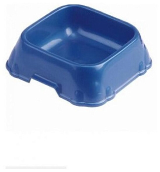 №1 Миска квадрат малая 15х11,5х4,8см 400мл 1*180шт пластик Дм639