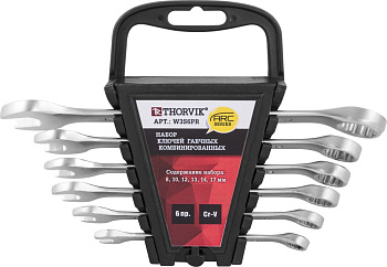 Набор ключей гаечных комбинированных серии ARC 8-17мм 6 предметов 052611 (W3S6PR)