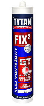 Клей монтажный  TYTAN Professional  Fix2 GT,  290мл 73891
