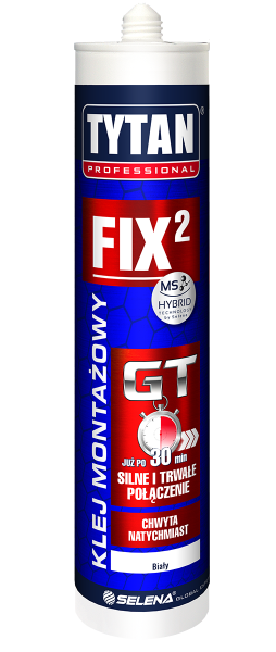 Клей монтажный  TYTAN Professional  Fix2 GT,  290мл 73891