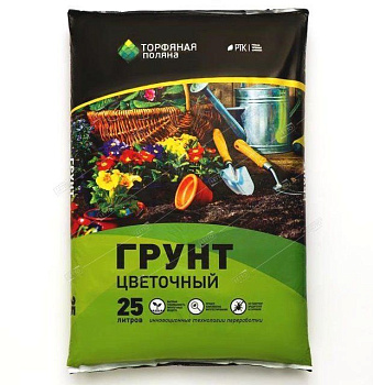 Грунт Цветочный Торфяная поляна 25л РТК [80] 126314