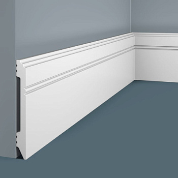 Плинтус PX005, 108*12, 2000мм, экополимер/8шт