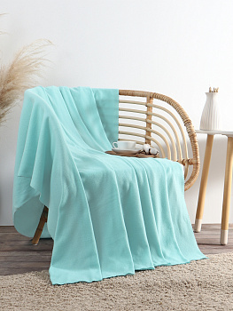 Плед "Экономь и Я" Мятный 150*200см пл.160г/м2 100% п/э 4785066