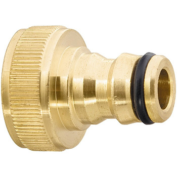 Адаптер латунь с переходником 1/2"-3/4" внутр.резьба  "Palisad" 65820