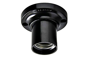 Патрон электрический Е27 потолочный карболитовый ФП-01 IN HOME