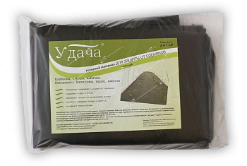Мульчирующий материал МУЛЬЧА Удача 60 защита от сорняков черный 3,2*10м (9) 67022