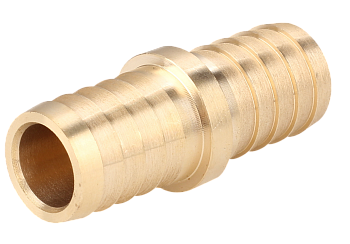 Соединитель для шланга 25 GAPPO*10 латунь G1236.25