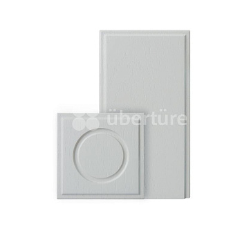 ДД Флоренция ком-т серена светло-серый (розетка 2шт+ цоколь 2шт)