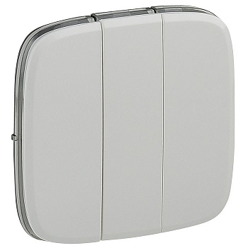 Клавиша для 3кл выкл белая Legrand 755035 ALLURE Венгрия
