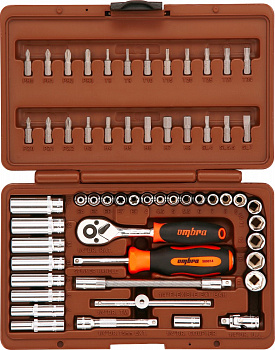 Набор инструмента универсальный 1/4" DR 57 предметов 055295 (OMT57S)