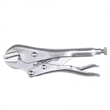 Зажим ручной "Сибртех" усиленный, плоский захват 180мм 18427