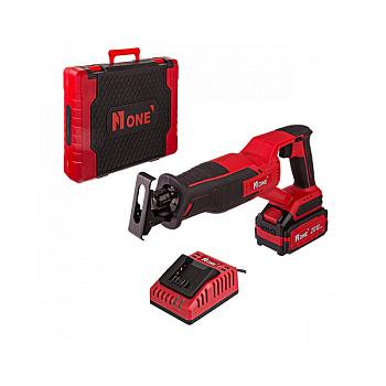 INDUSTRIAL Пила акк.сабельная бесщет.CRS40/3.0-PRO-1BL(20V.1акк,3,0Ач,З/У,рег.скор.индик.зар) №1