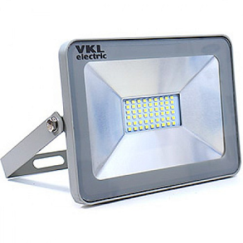 Прожектор LED 10W 6500К ЧЕРНЫЙ IP65 VKL 1208263