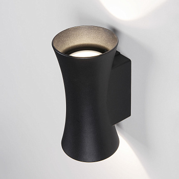 1501 Светильник садово-парковый со светодиод. 1501 TECHNO LED  черный_РАСПРОДАЖА 