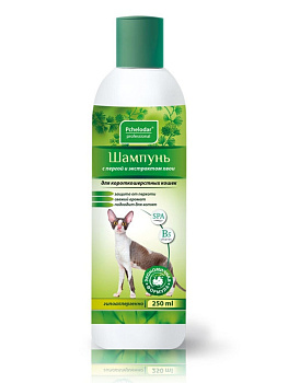 Шампунь с пергой и хвоей для короткошерстных кошек 250мл ПЧ1494