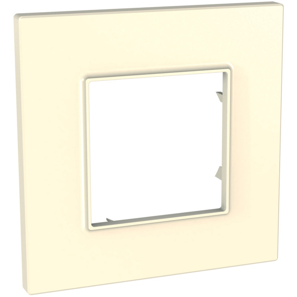SE Unica Рамка 1-ая Бежевая Quadro  MGU2.702.25