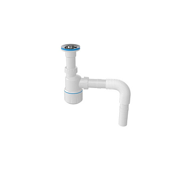 Сифон для умывальника 1050 NOVA выпуск 64мм (20шт)