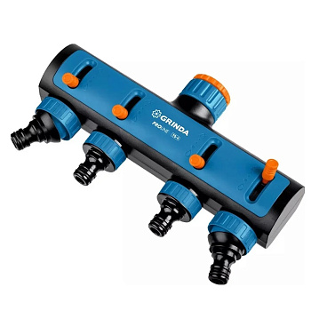 GRINDA PROLine TS-4 3/4"-1" распределитель 4-канальный поливочный внутр.резьба 8-426313_z02