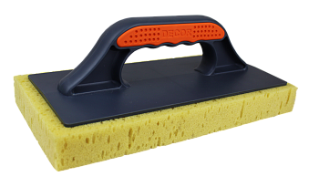 Терка "DECOR" 2К 280х140мм, крупнопористый бежевый поролон 670-004